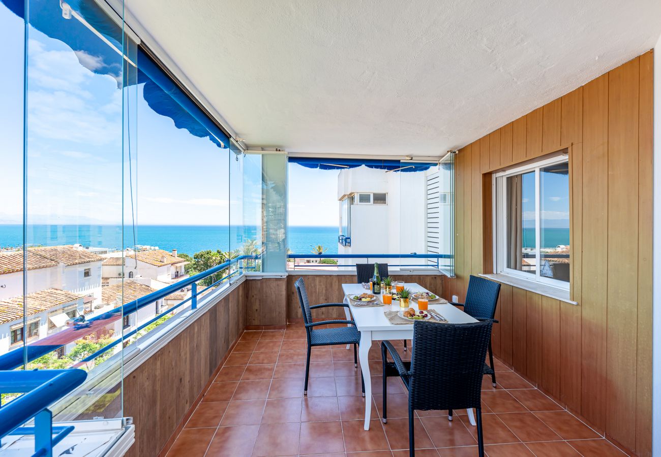 Apartamento en Torremolinos -  Apartamento en Torremolinos para 7 con vistas al mar