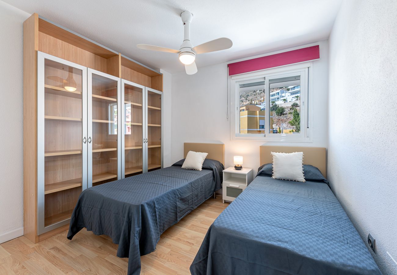 Apartamento en Benalmádena - Espectacular piso para 6 con vistas al mar 