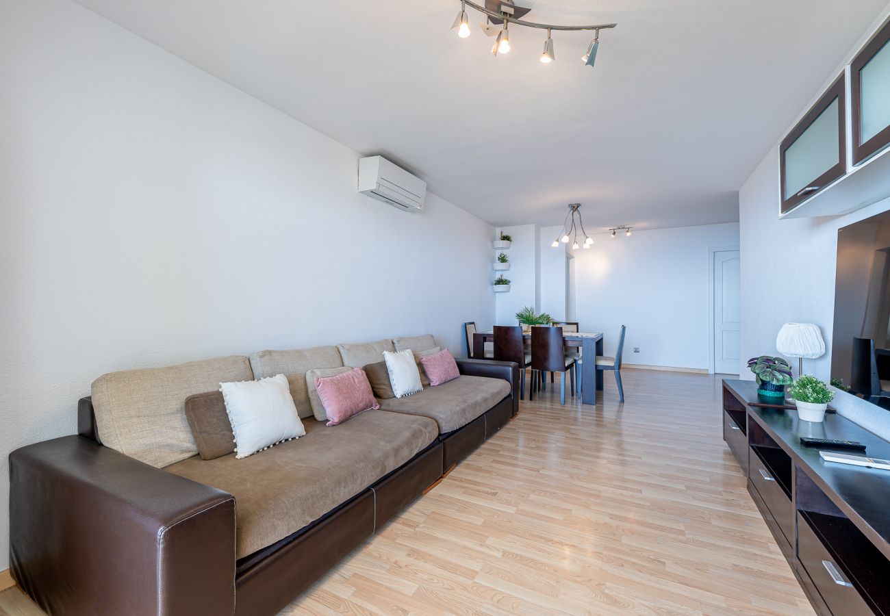 Apartamento en Benalmádena - Espectacular piso para 6 con vistas al mar 