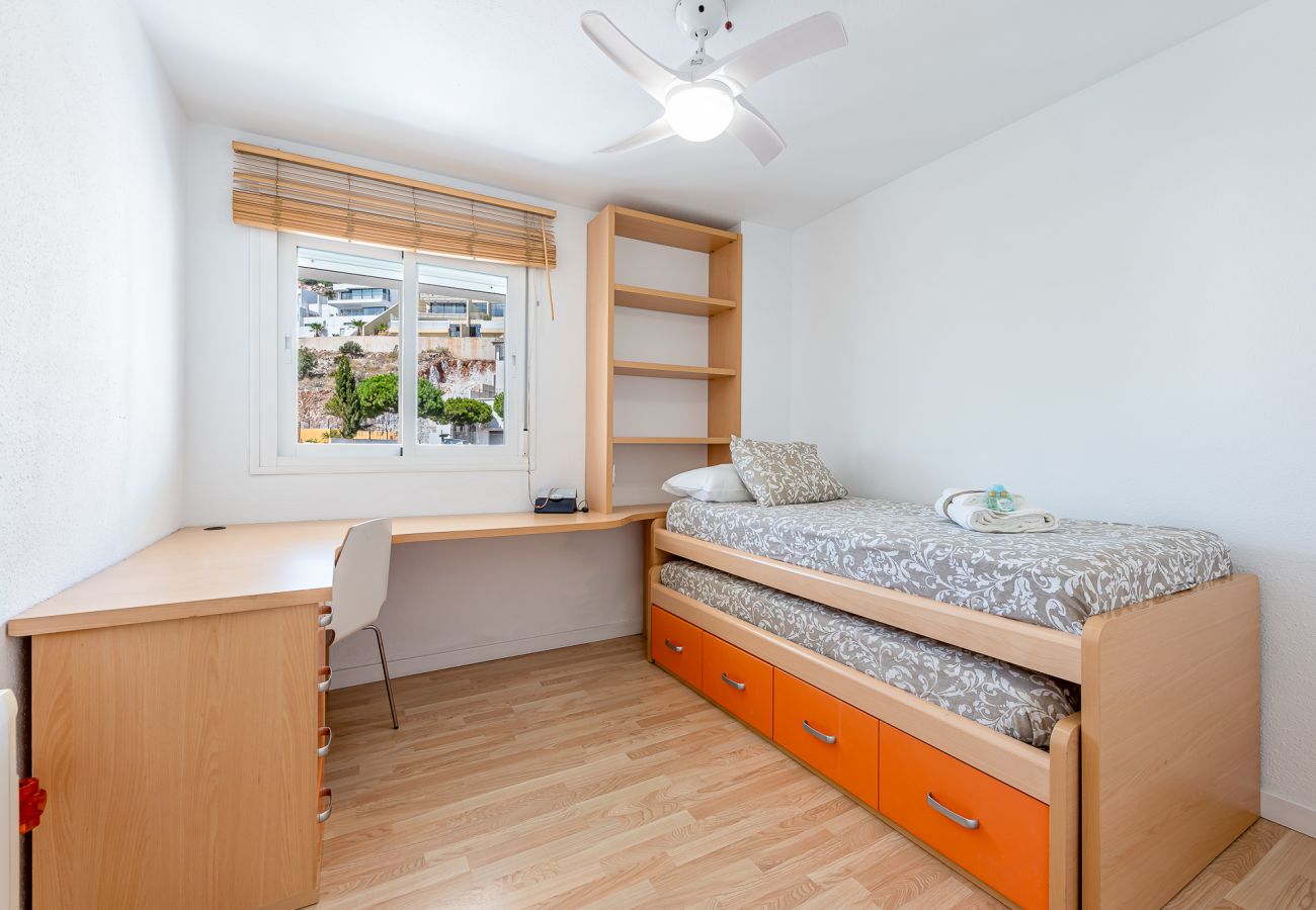Apartamento en Benalmádena - Espectacular piso para 6 con vistas al mar 