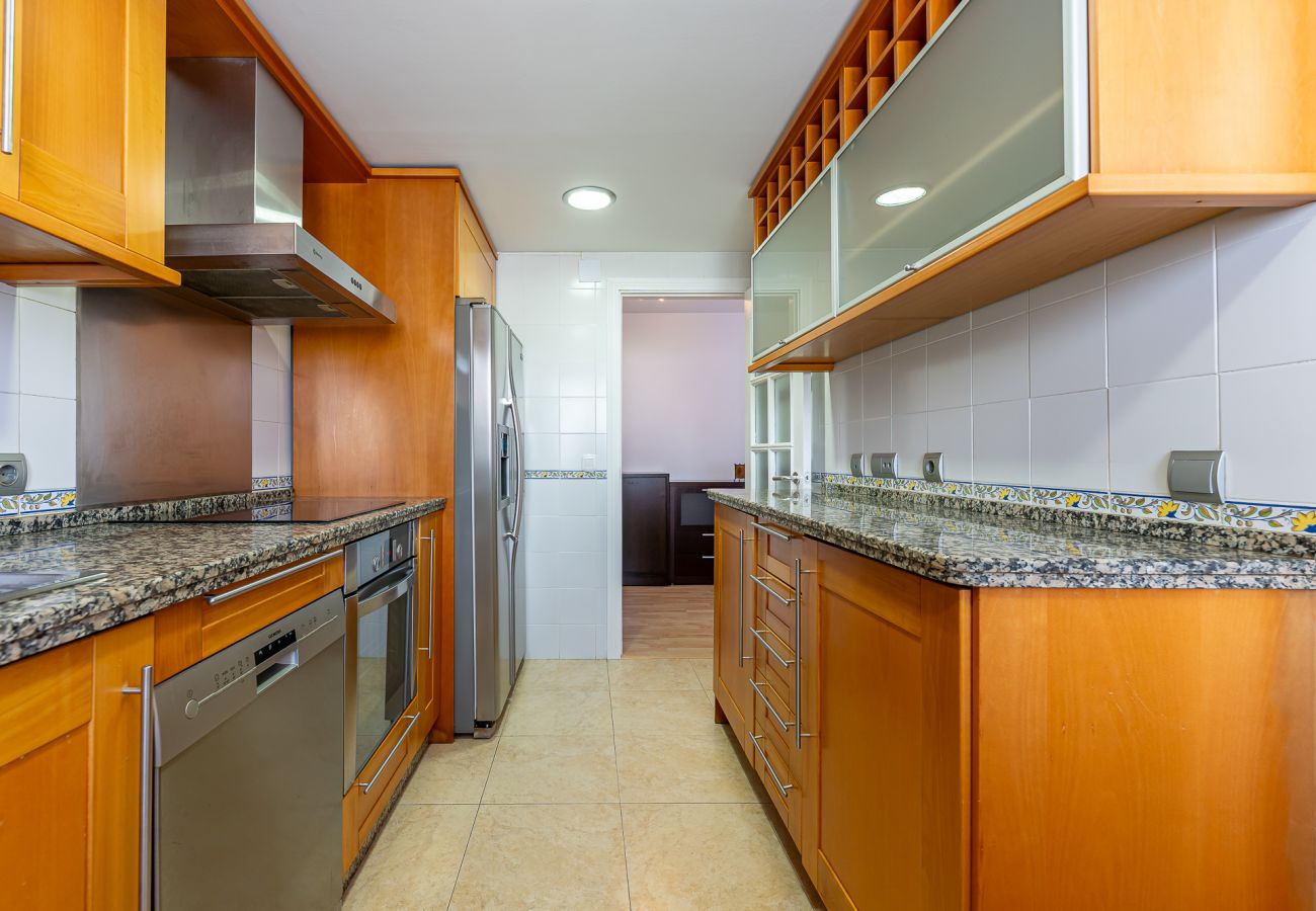 Apartamento en Benalmádena - Espectacular piso para 6 con vistas al mar 