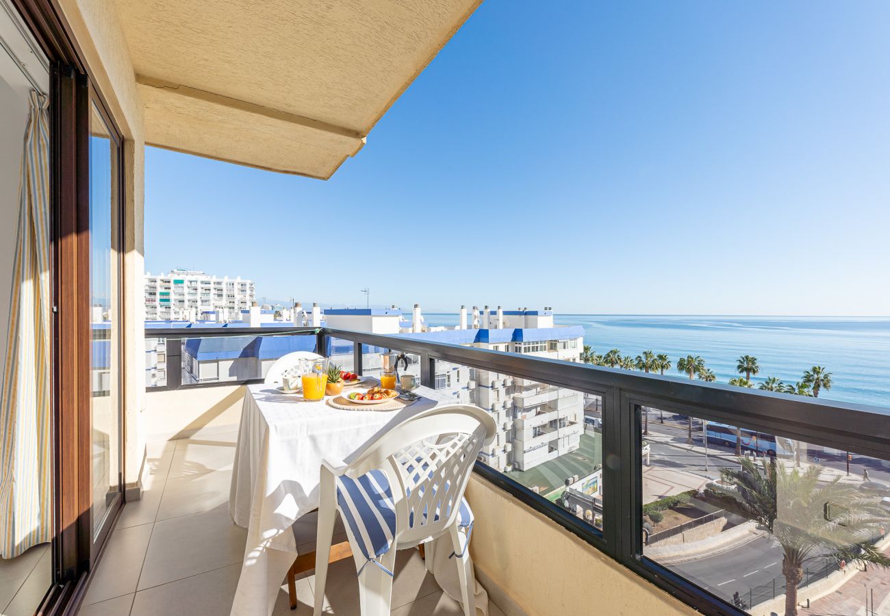 Apartamento en Benalmádena - Estudio en aloha con vista frontales al mar 