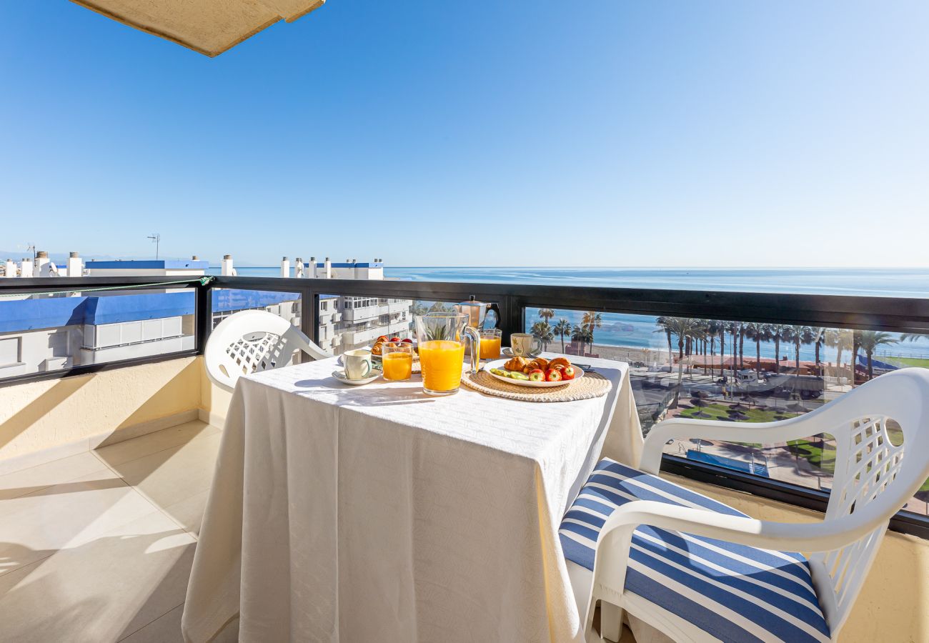 Apartamento en Benalmádena - Estudio en aloha con vista frontales al mar 