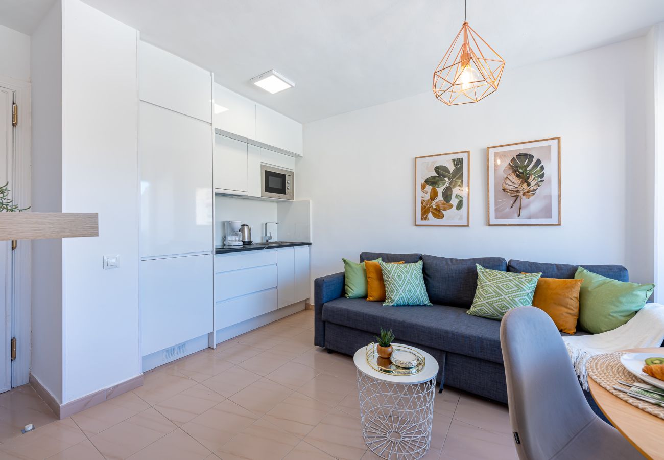 Apartamento en Benalmádena - Acogedor apartamento en Naciones con hermosa vista 