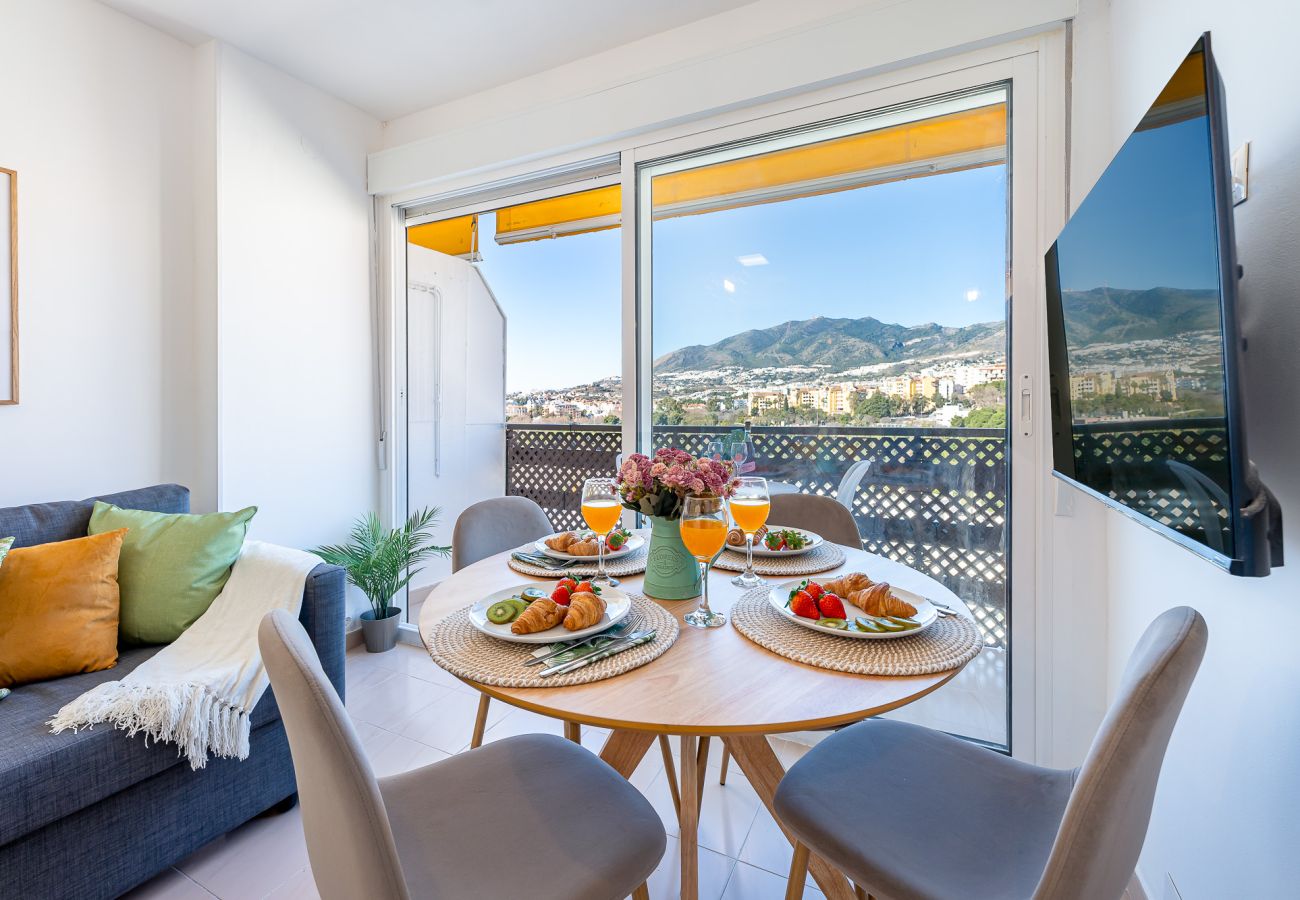 Apartamento en Benalmádena - Acogedor apartamento en Naciones con hermosa vista 