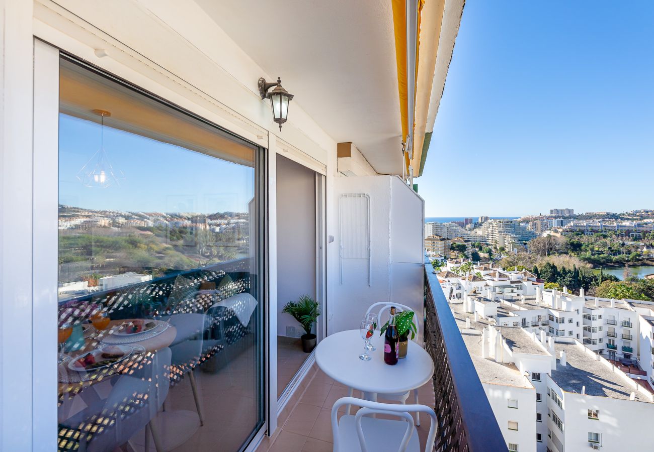 Apartamento en Benalmádena - Acogedor apartamento en Naciones con hermosa vista 