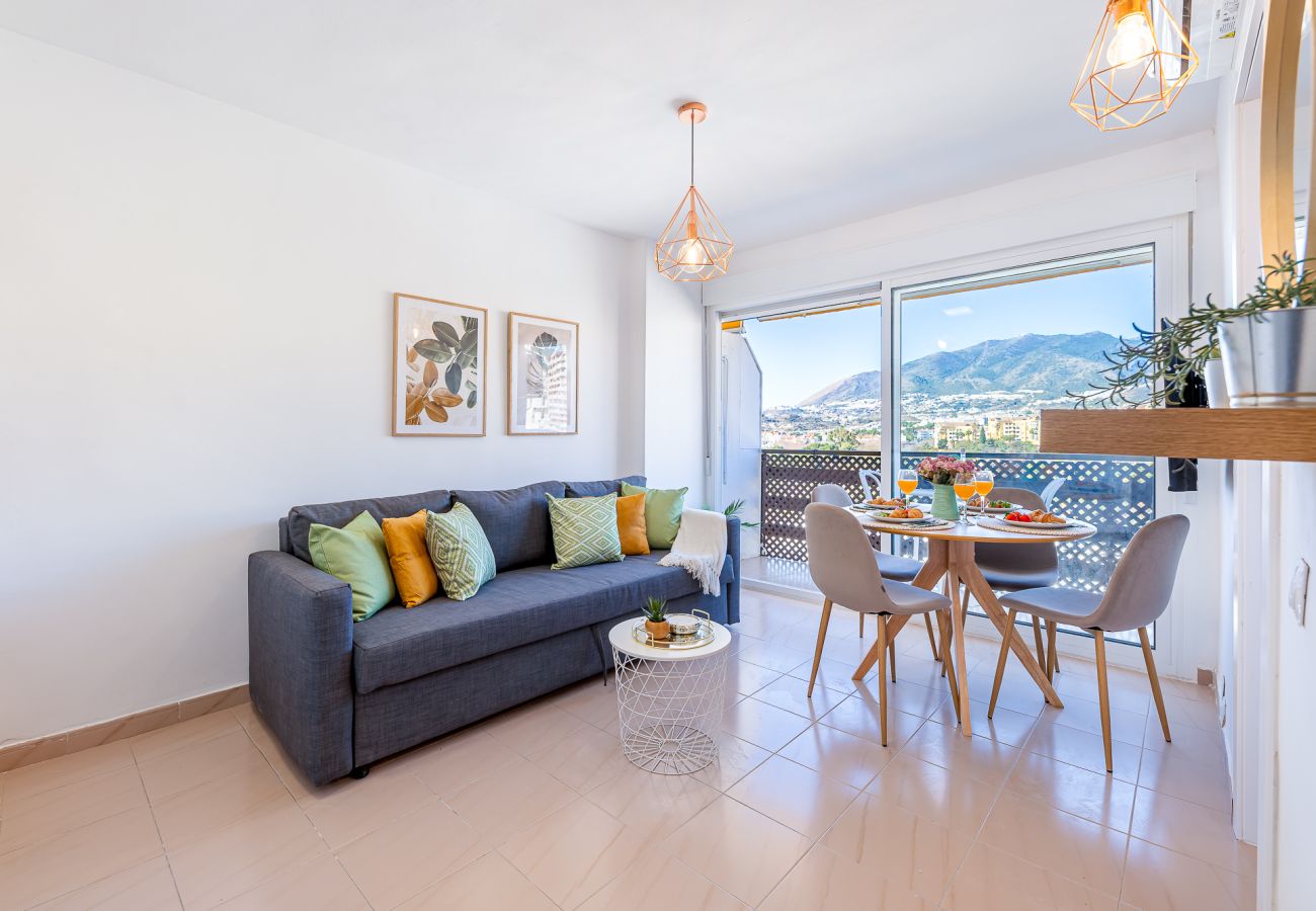 Apartamento en Benalmádena - Acogedor apartamento en Naciones con hermosa vista 