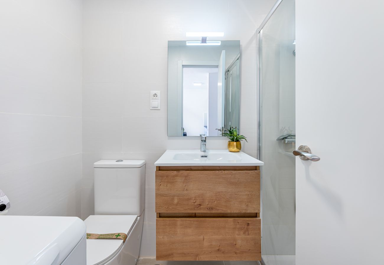 Apartamento en Benalmádena - Acogedor apartamento en Naciones con hermosa vista 