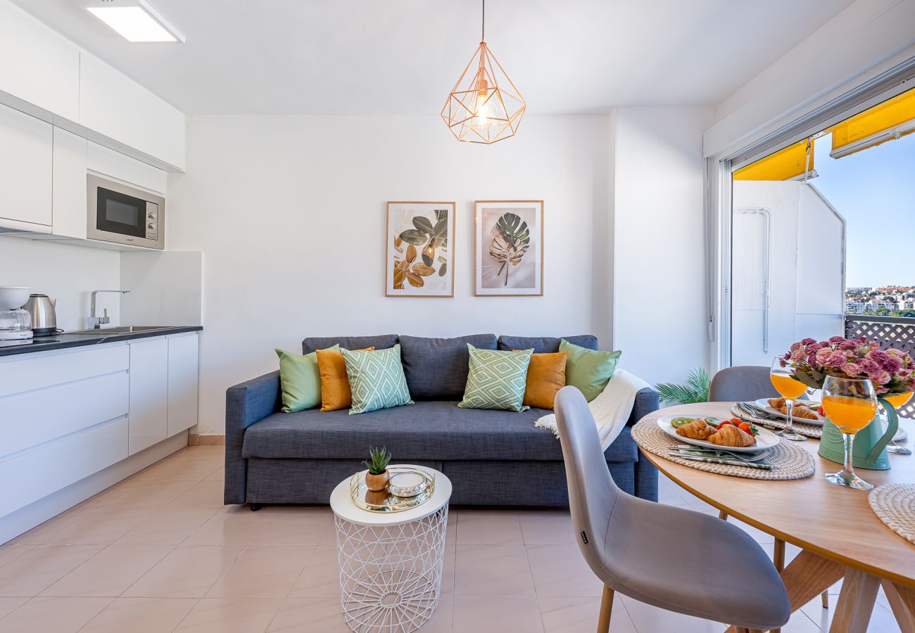 Apartamento en Benalmádena - Acogedor apartamento en Naciones con hermosa vista 