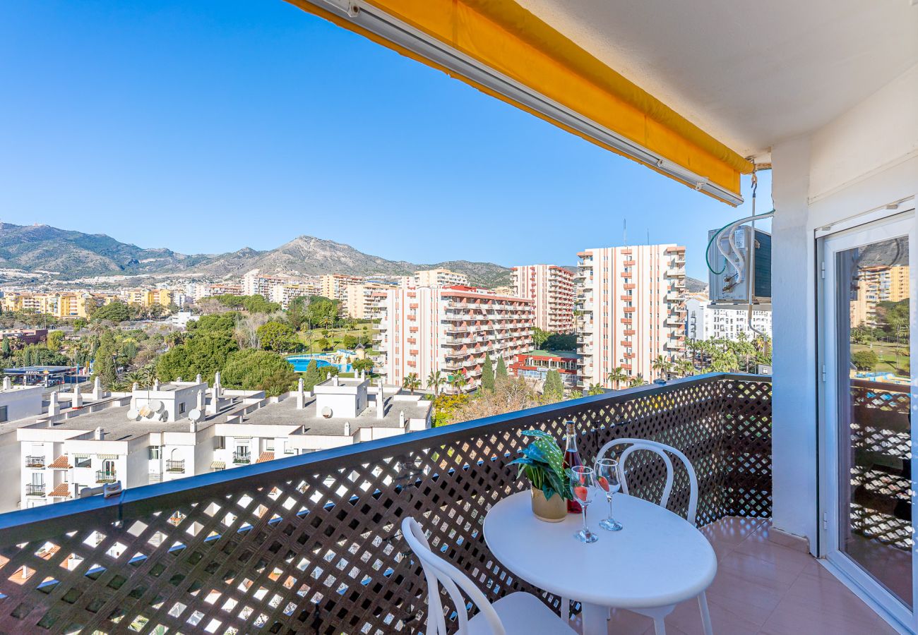 Apartamento en Benalmádena - Acogedor apartamento en Naciones con hermosa vista 