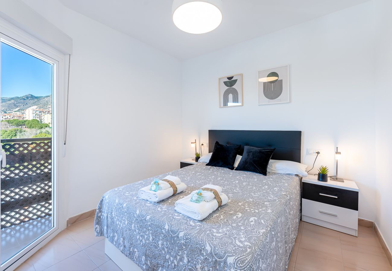 Apartamento en Benalmádena - Acogedor apartamento en Naciones con hermosa vista 