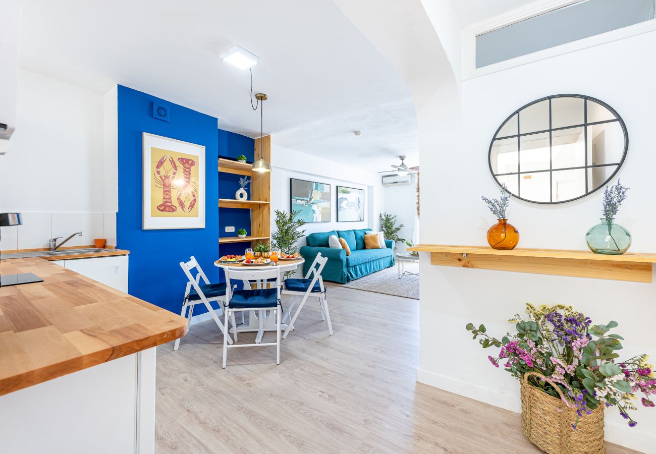 Apartamento en Benalmádena - Atico con vistas en piscis 