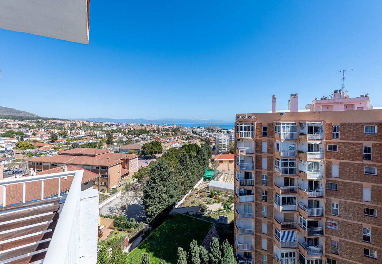Apartamento en Benalmádena - Atico con vistas en piscis 