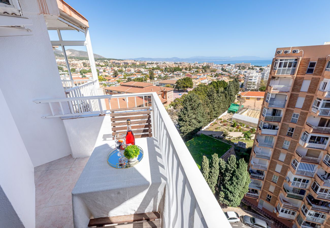 Apartamento en Benalmádena - Atico con vistas en piscis 