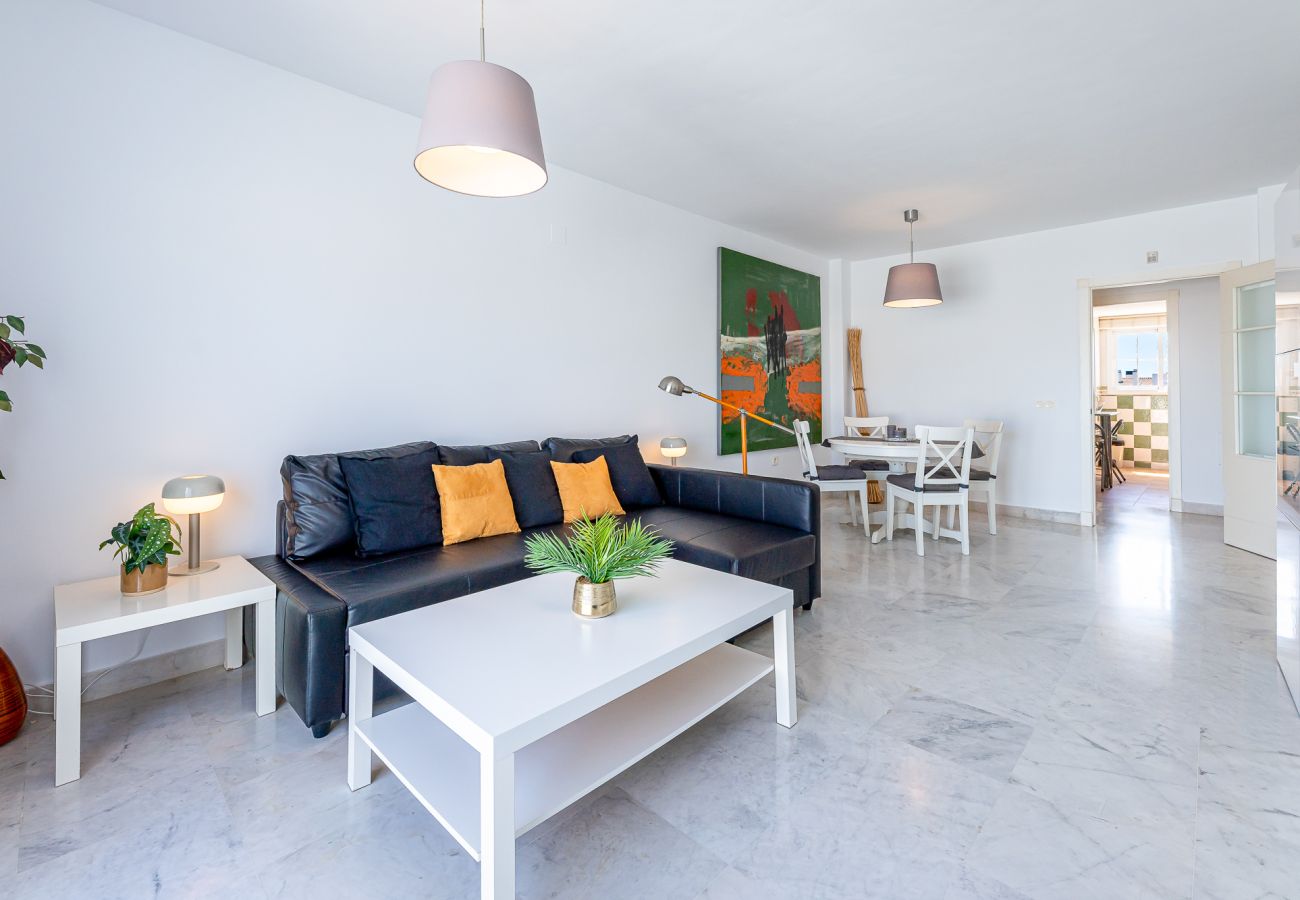 Apartamento en Benalmádena - Espectacular atico con terraza y vistas panoramicas 