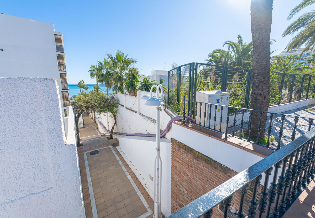Apartamento en Benalmádena - Piso a 2 min de la playa con amplia terraza