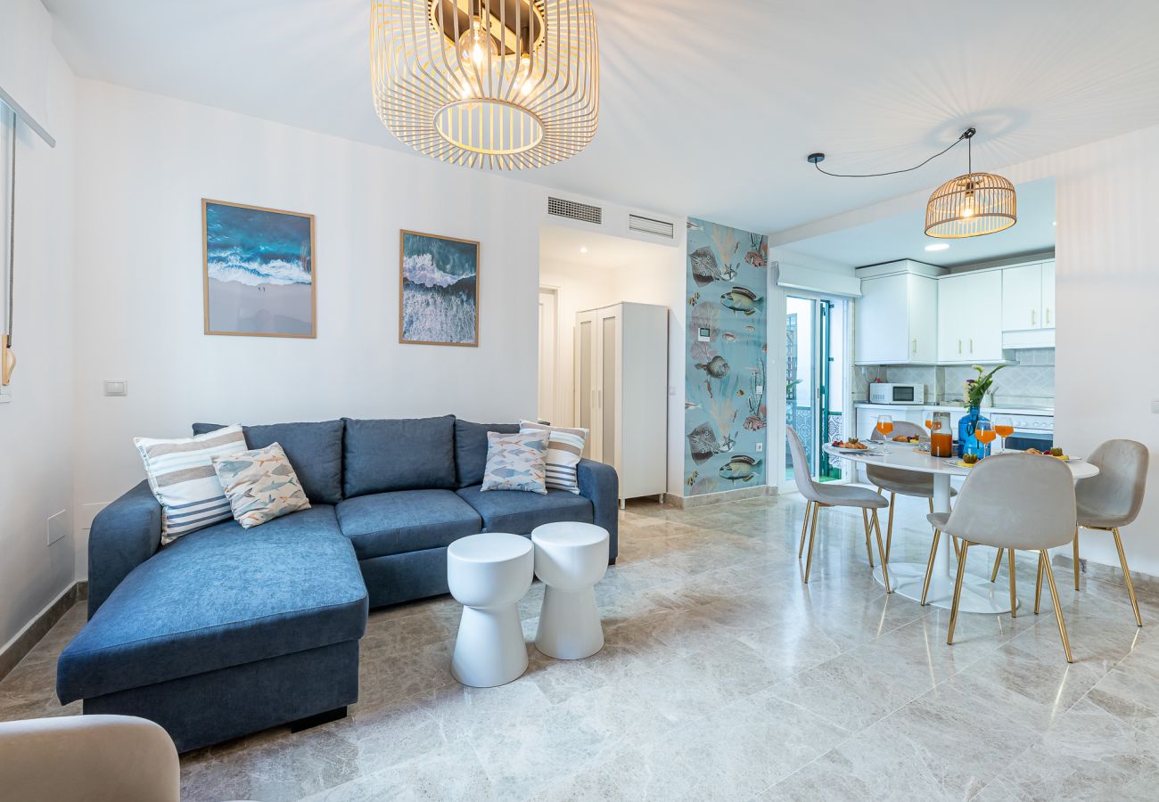 Apartamento en Torremolinos - El patio andaluz en la carihuela 1 min playa 