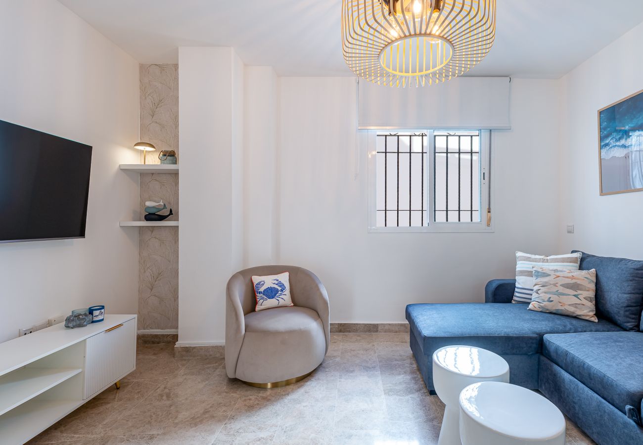 Apartamento en Torremolinos - El patio andaluz en la carihuela 1 min playa 