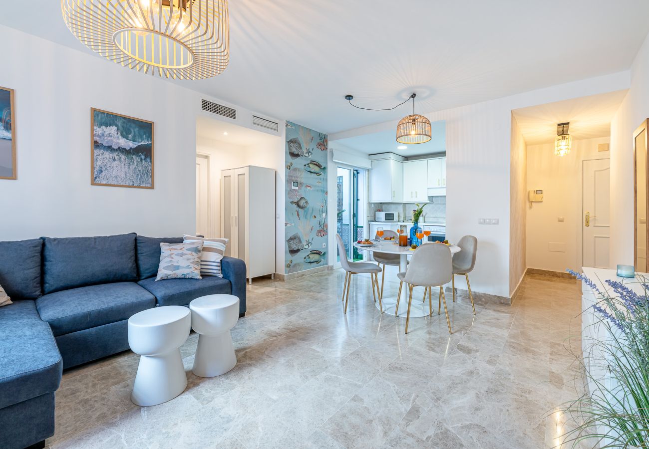 Apartamento en Torremolinos - El patio andaluz en la carihuela 1 min playa 