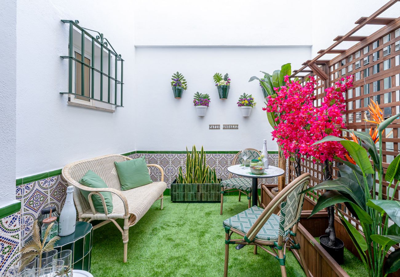 Apartamento en Torremolinos - El patio andaluz en la carihuela 1 min playa 