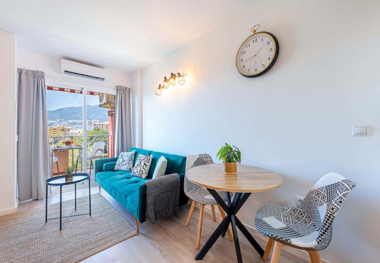 Estudio en Benalmádena - Contemporáneo estudio con hermosa vista en Minerva