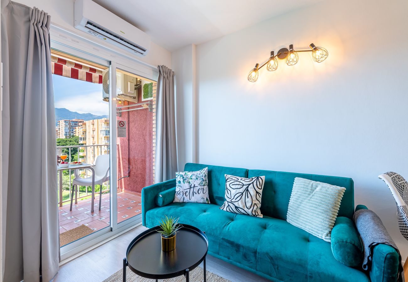 Estudio en Benalmádena - Contemporáneo estudio con hermosa vista en Minerva