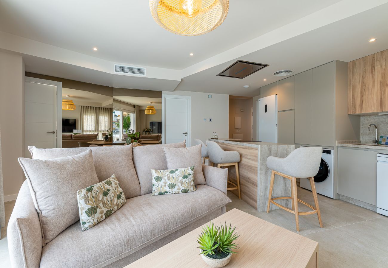 Apartamento en Torremolinos - Lujoso piso con piscina privada 