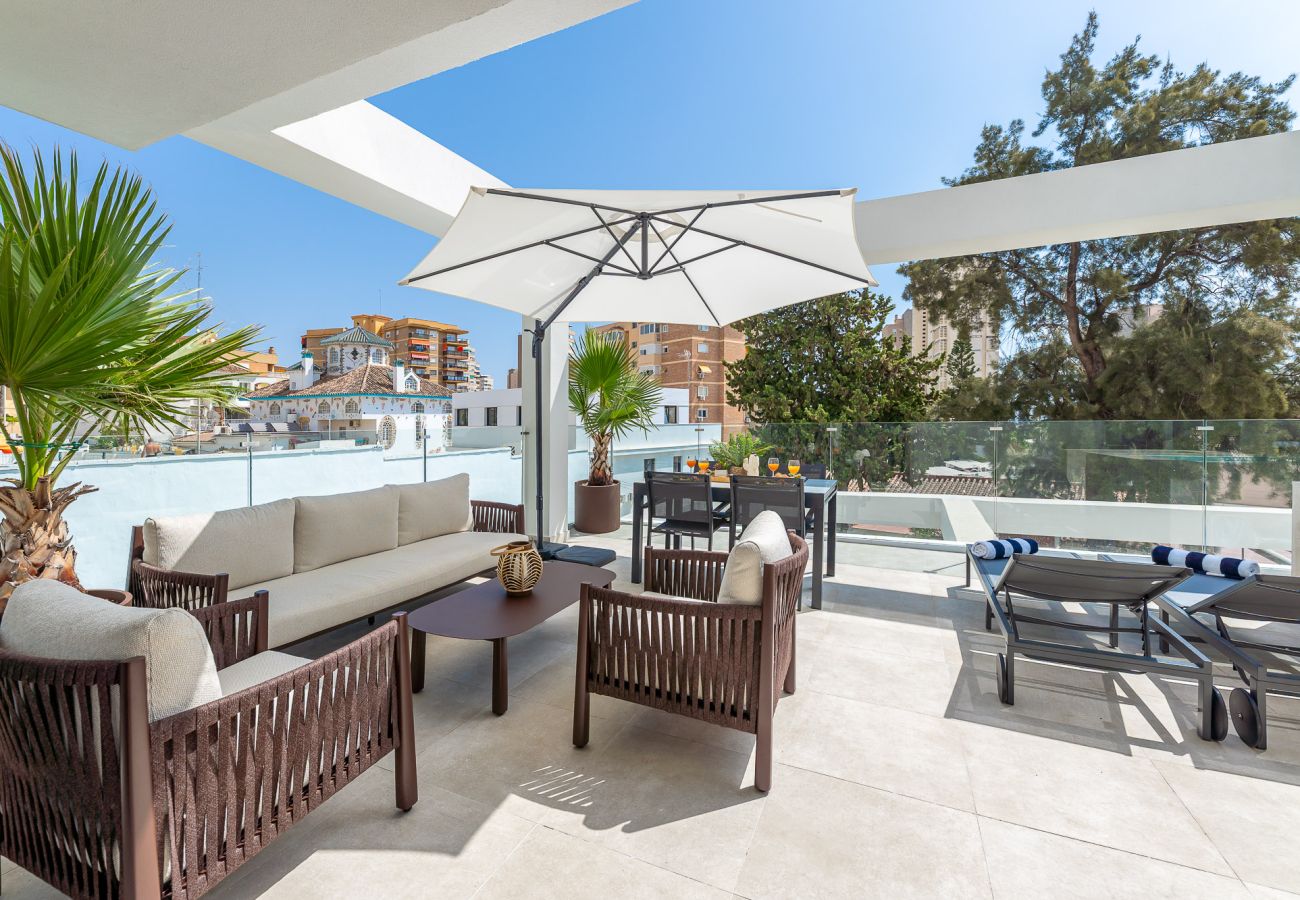 Apartamento en Torremolinos - Lujoso piso con piscina privada 