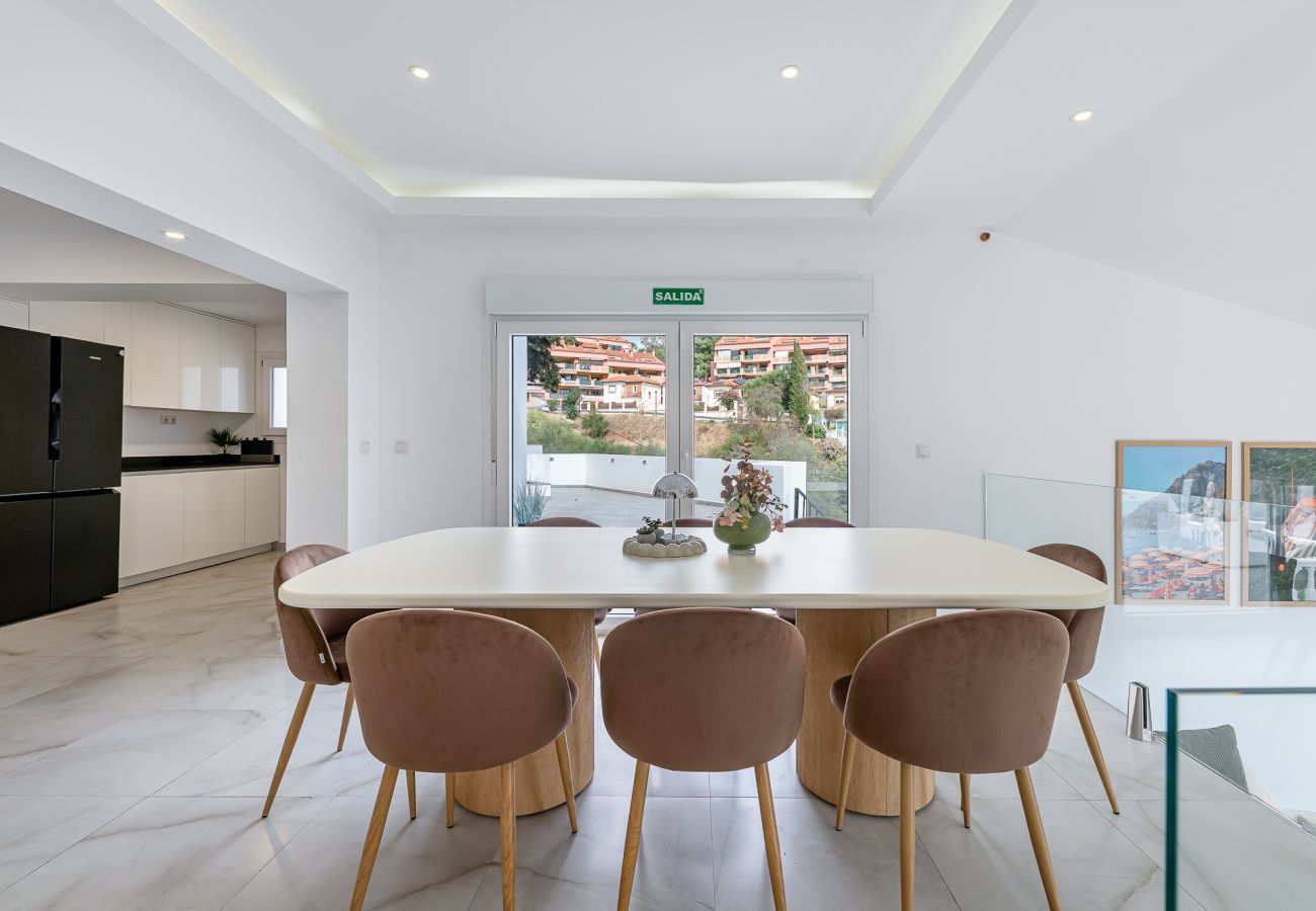 Villa en Fuengirola -  VILLA D'AMATO- Piscina climatizada para 10