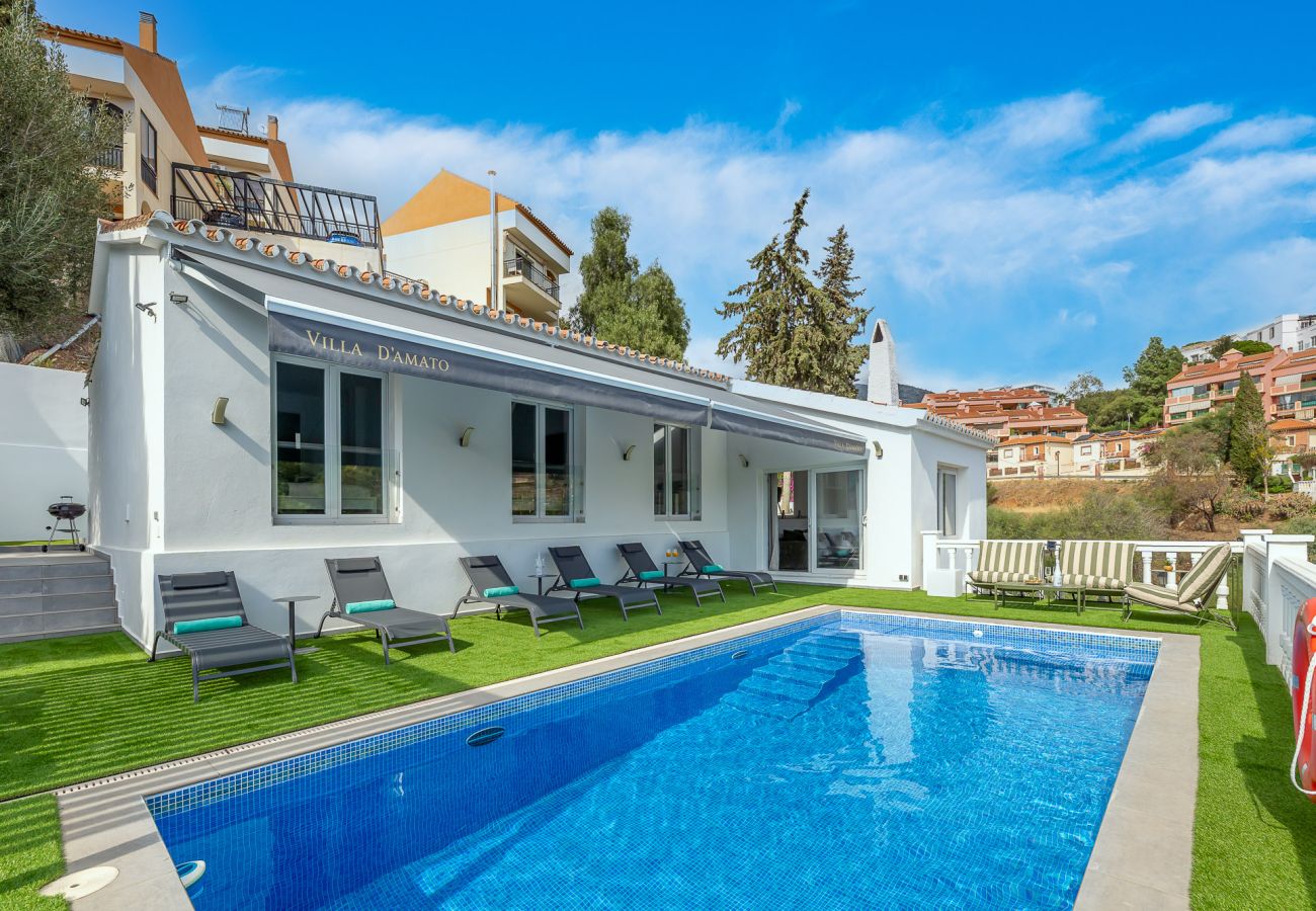 Villa en Fuengirola -  VILLA D'AMATO- Piscina climatizada para 10