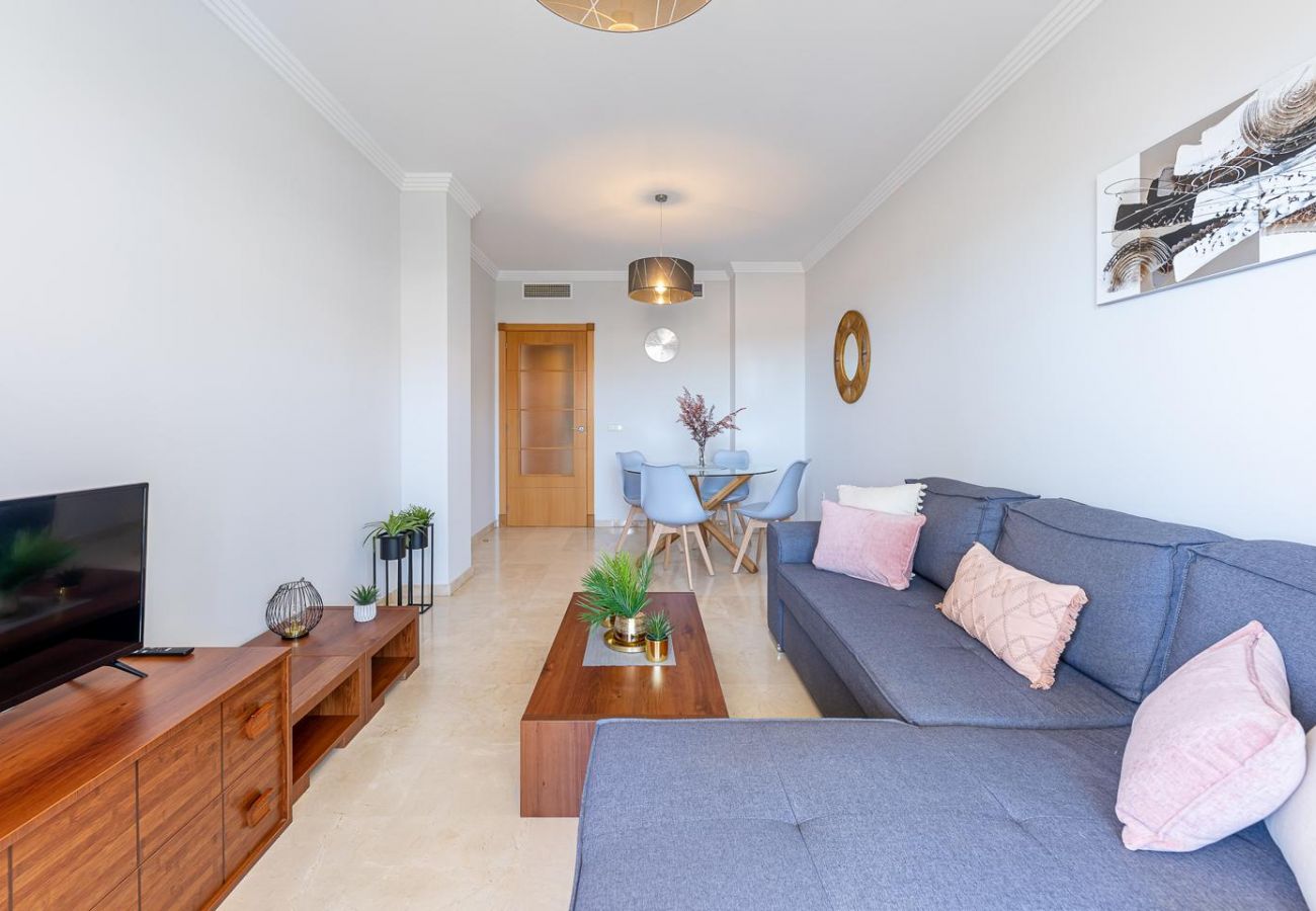 Apartment in Benalmádena - JOSEF- Piso en arenal con vista al golf y mar
