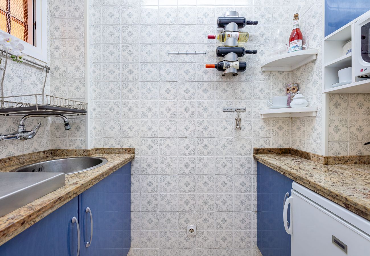 Studio in Benalmádena - Studio with sea views and pool in Aguila