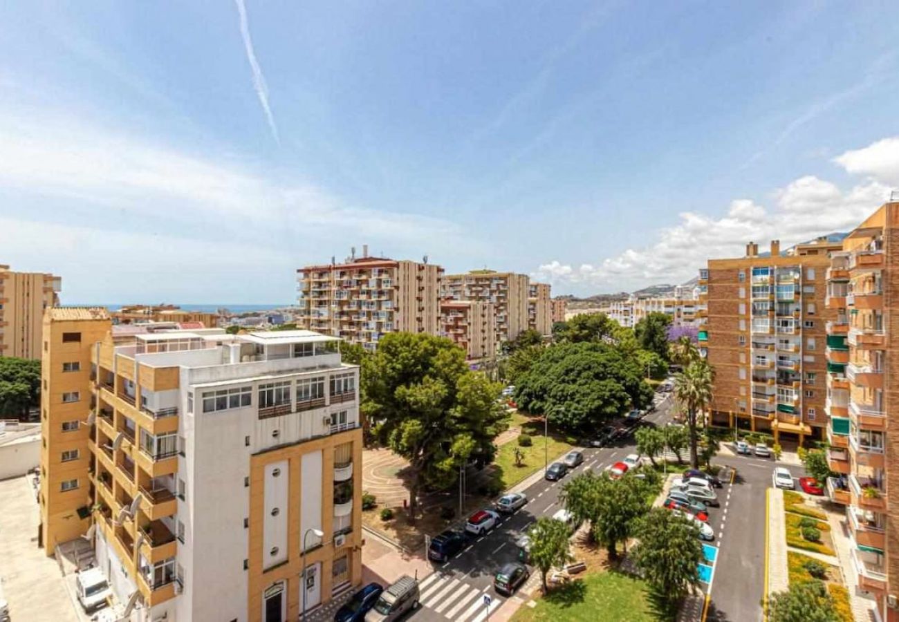 Apartment in Benalmádena - Penthouse in Arroyo de la Miel with beautiful view 