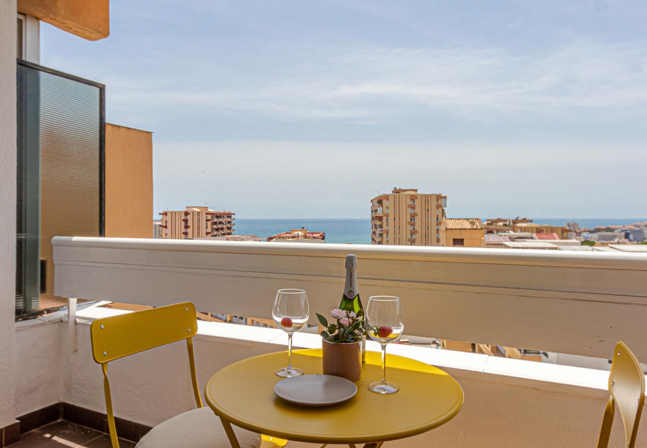 Apartment in Benalmádena - Penthouse in Arroyo de la Miel with beautiful view 