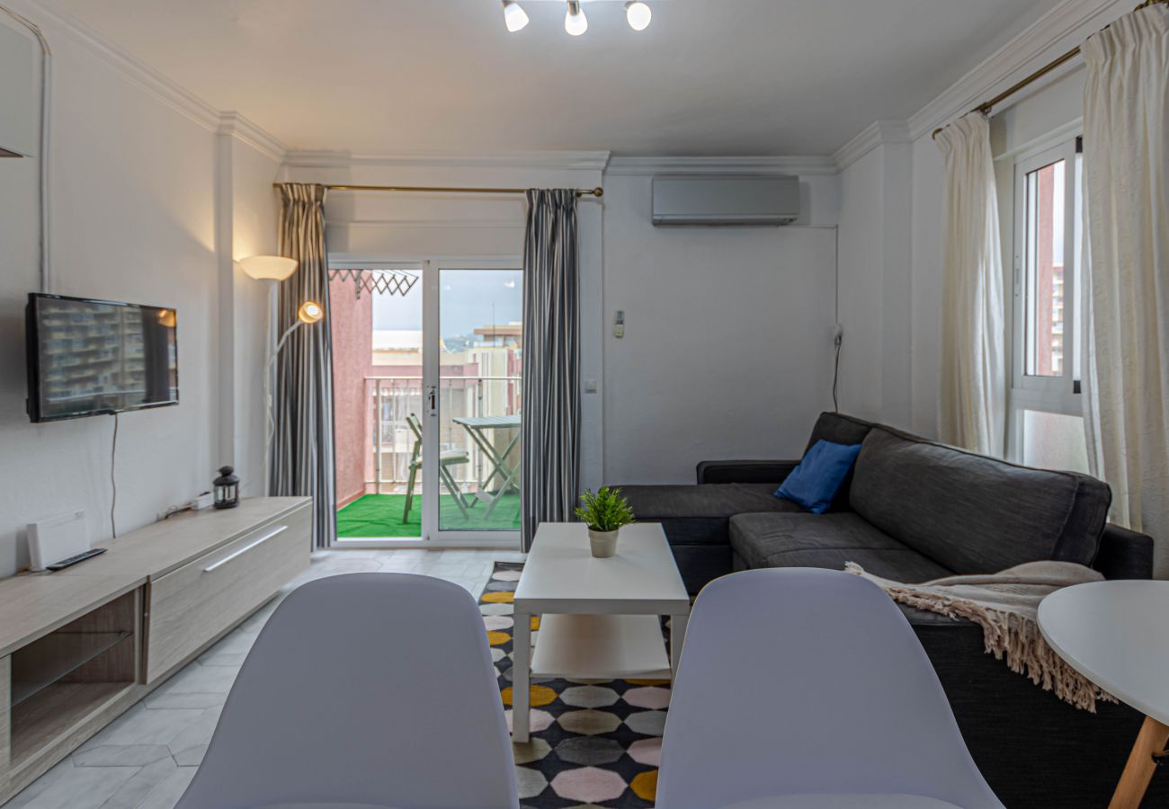 Apartment in Benalmádena - Appartment in Minerva with terrace and pools 