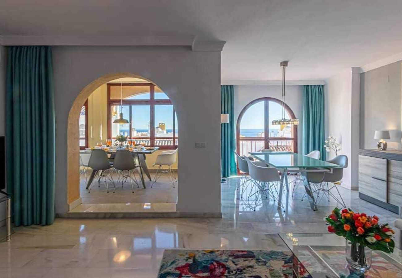 Apartment in Benalmádena - Luxurious duplex penthouse in  Benalmadena 