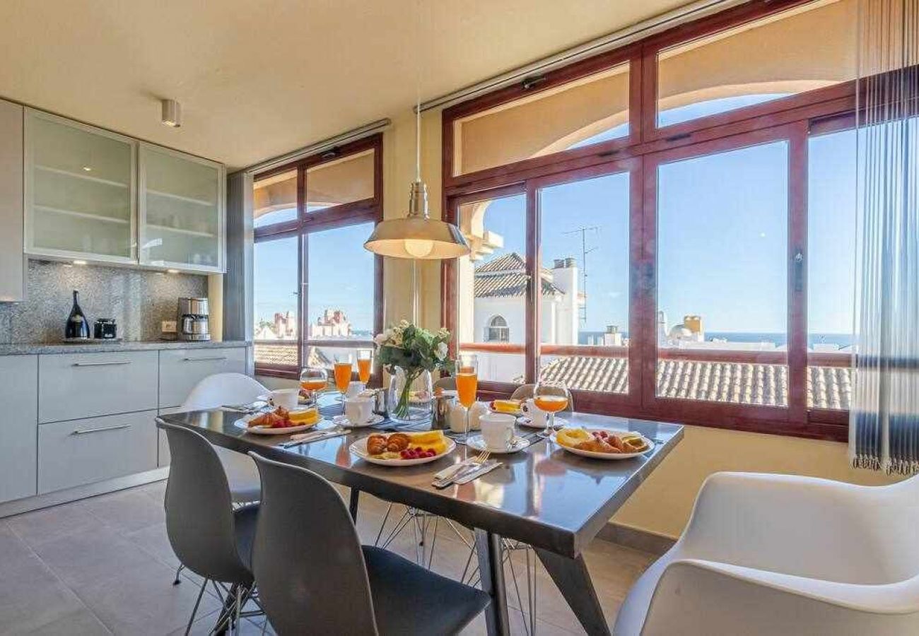 Apartment in Benalmádena - Luxurious duplex penthouse in  Benalmadena 