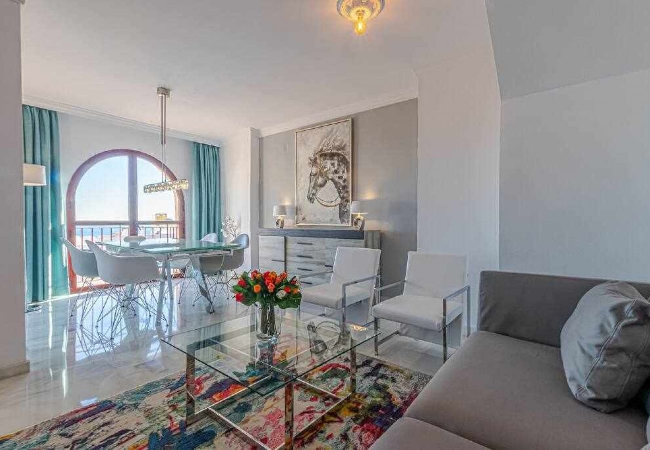 Apartment in Benalmádena - Luxurious duplex penthouse in  Benalmadena 