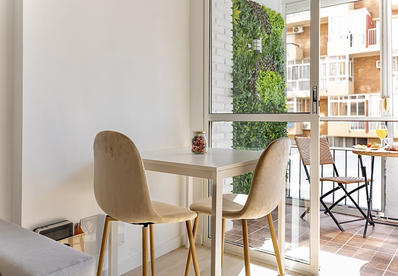 Studio in Benalmádena - Comfortable studio in Ágata with terrace