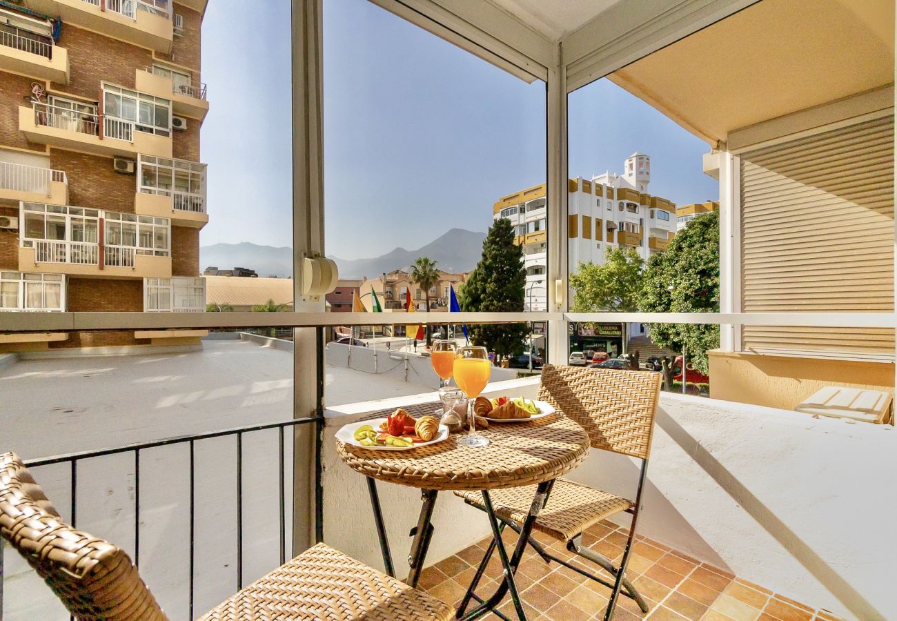 Studio in Benalmádena - Comfortable studio in Ágata with terrace