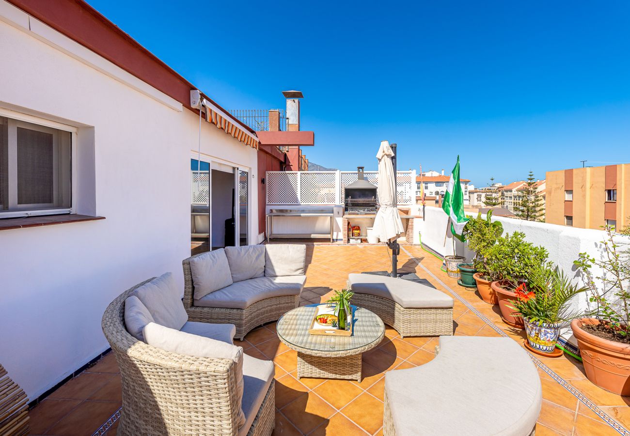 Apartment in Fuengirola - Duplex penthouse in Fuengirola with terrace