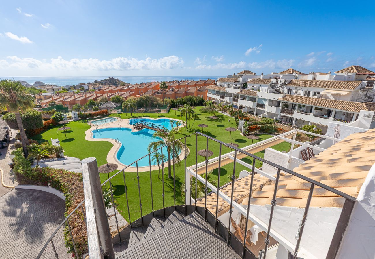 Apartment in Benalmádena - Attic with solarium and panoramic views