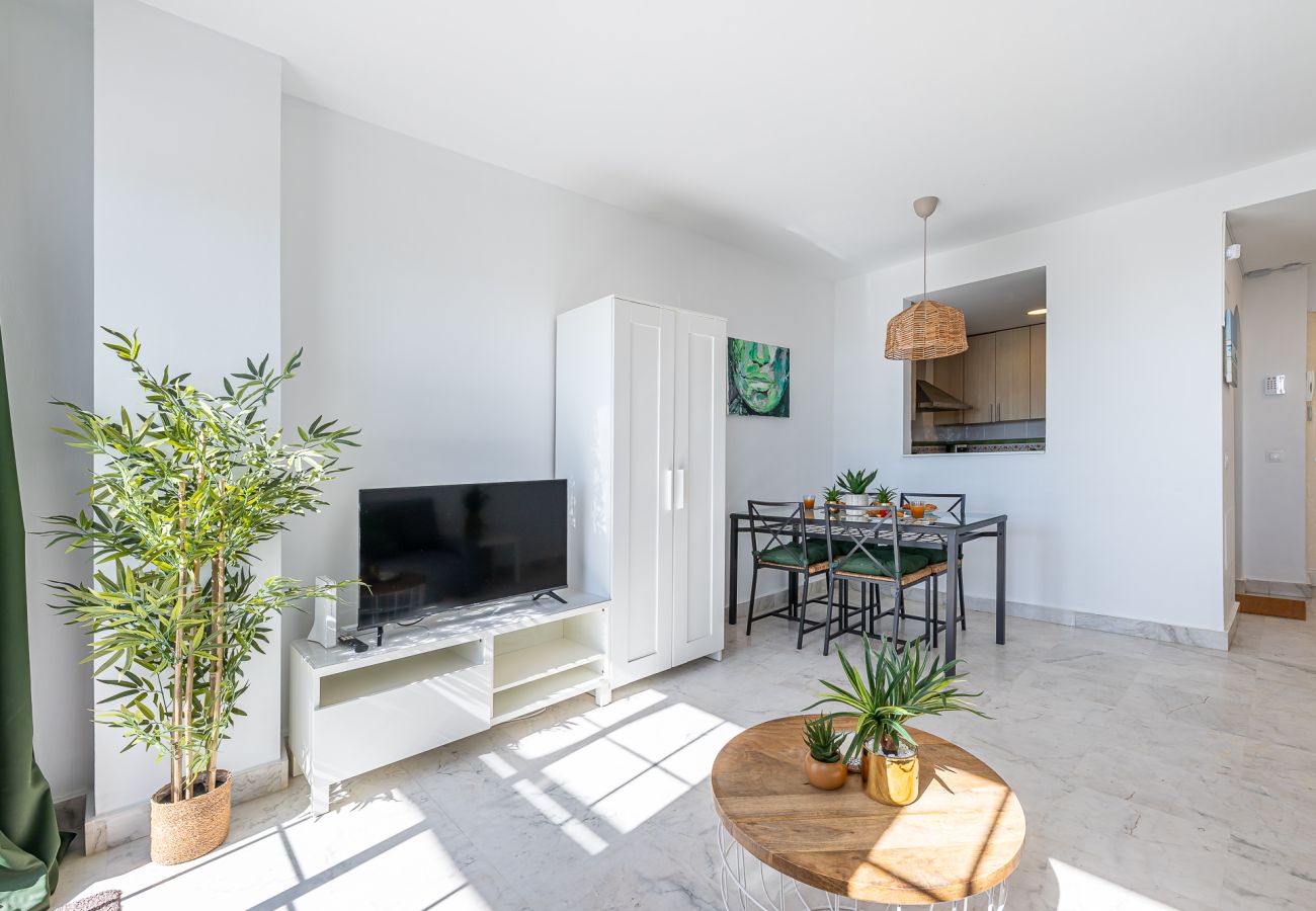 Apartment in Benalmádena - Attic with solarium and panoramic views