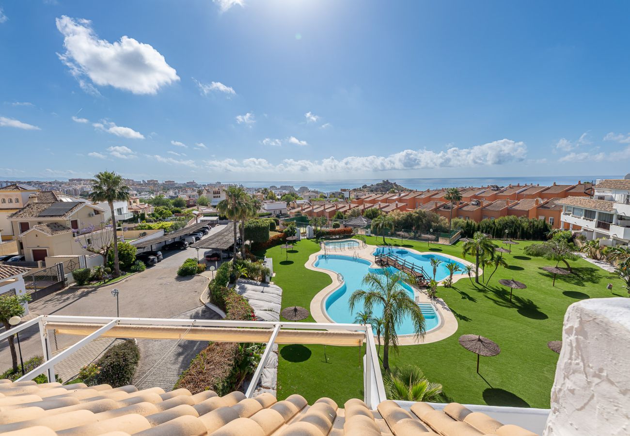 Apartment in Benalmádena - Attic with solarium and panoramic views