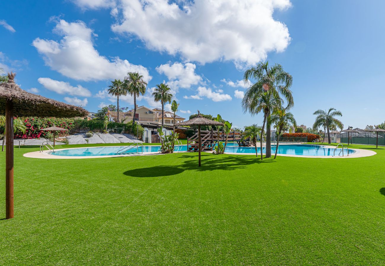 Apartment in Benalmádena - Attic with solarium and panoramic views