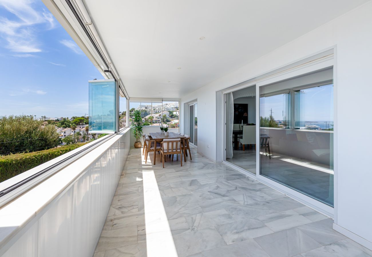 Chalet in Benalmádena - Chalet with pool jacuzzi and beautiful views