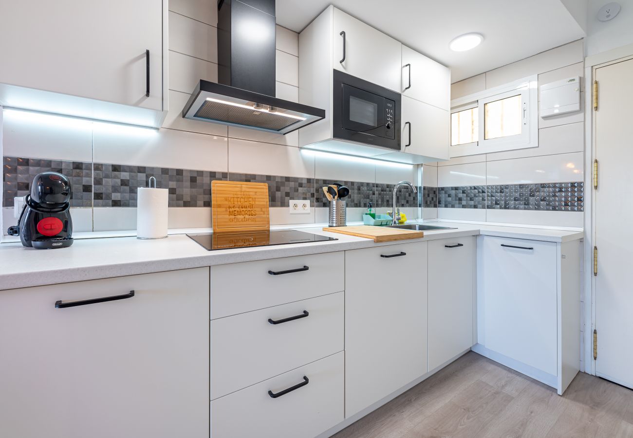 Studio in Benalmádena - Contemporáneo estudio con hermosa vista en Minerva