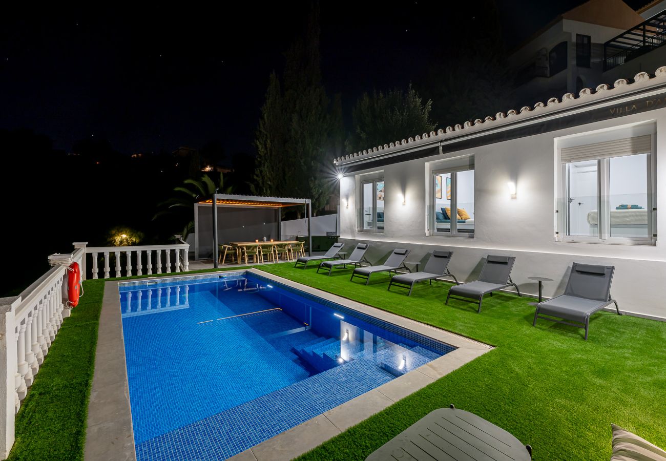 Villa in Fuengirola - Villa D'amato-Heated pool for 10 