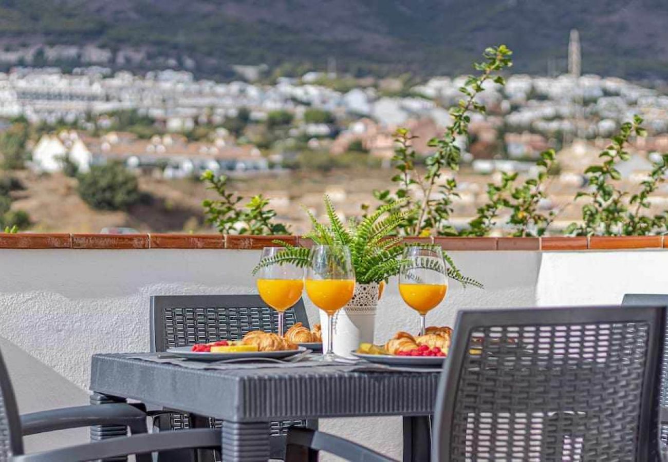 Appartement à Benalmádena - Apartment in Torremuelle with terrace and pool 