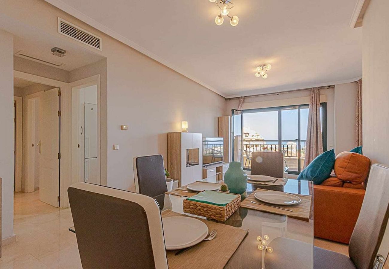 Appartement à Benalmádena - Appartement moderne pour 5 avec de belles vues